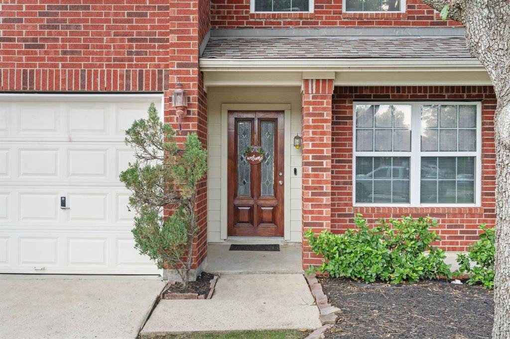 Front door view.