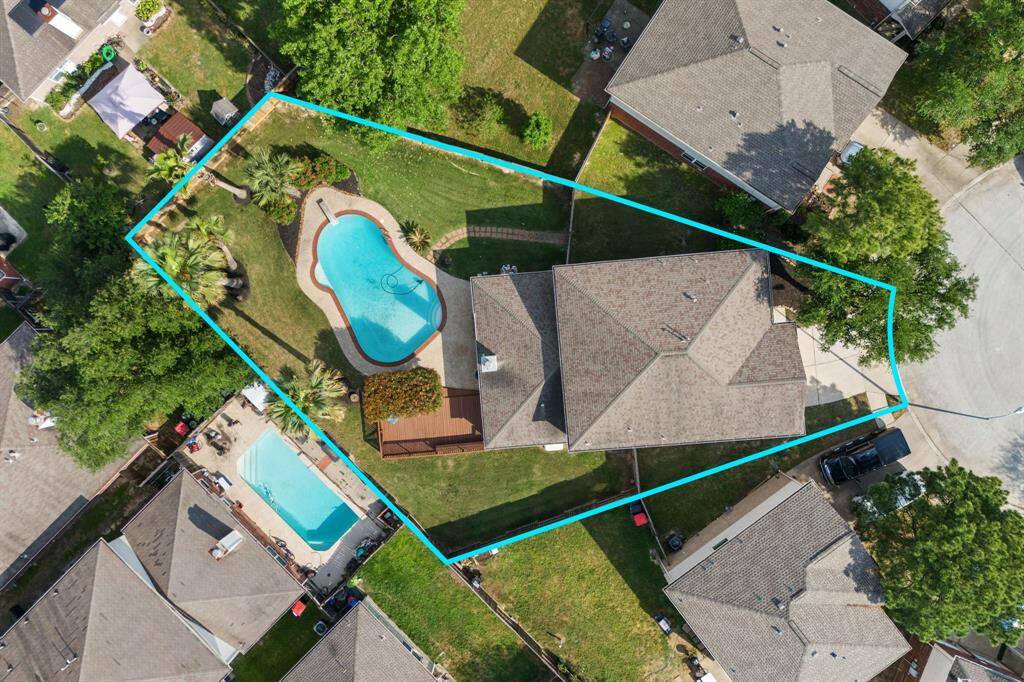 Overhead view.