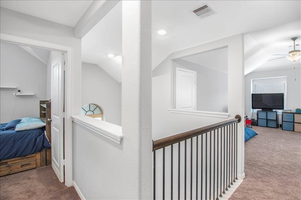 Upstairs hallway view