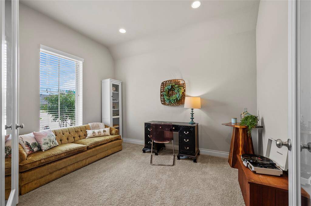 4 bedrooms AND a dedicated office space with french doors for added privacy.