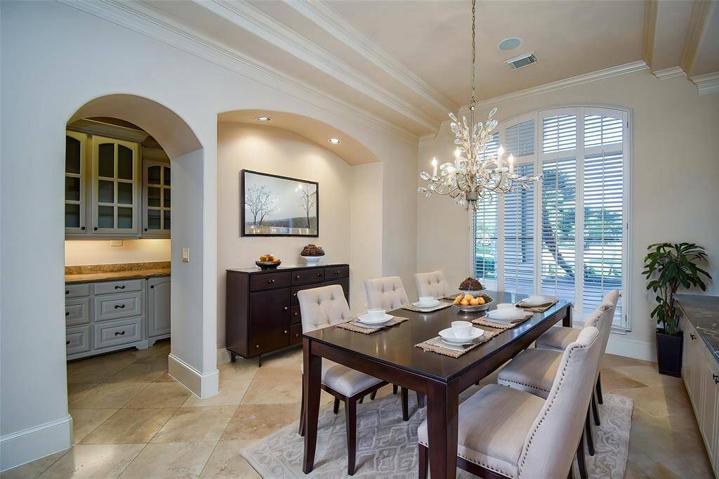Dining Room right off the foyer as you enter the house. (Virtually Staged)
