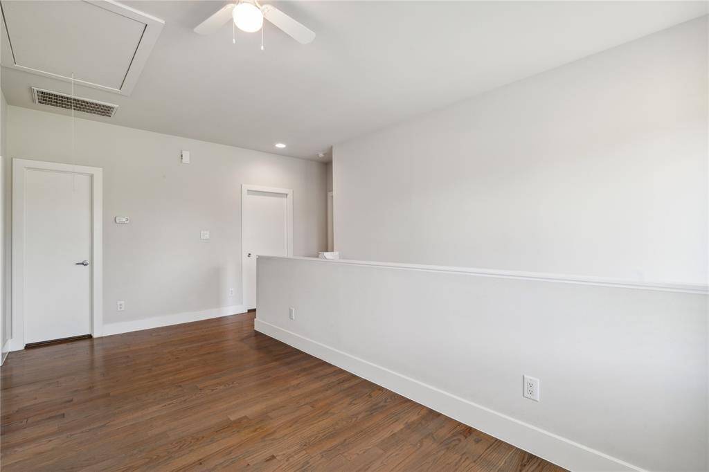 Another view of the secondary living area.