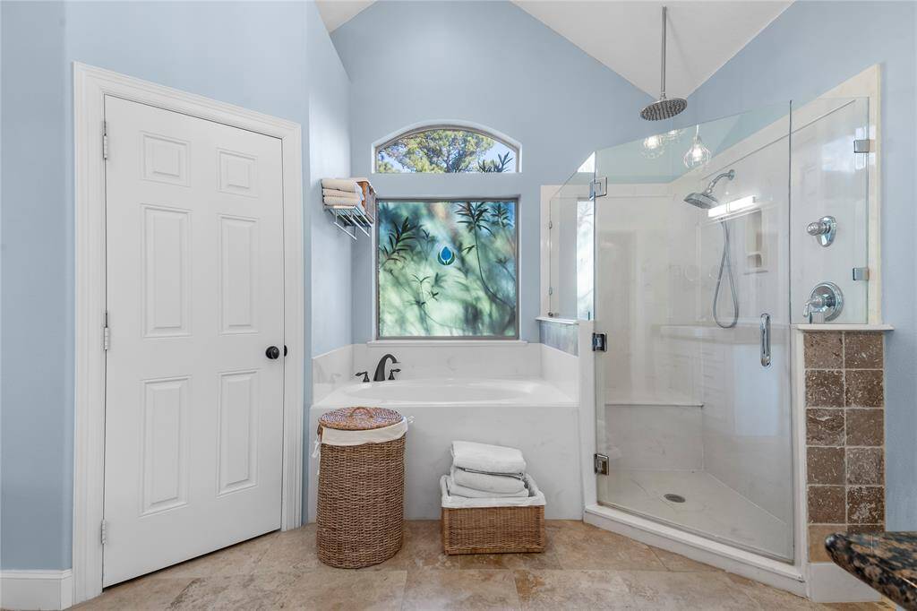 Double sinks, and double closets