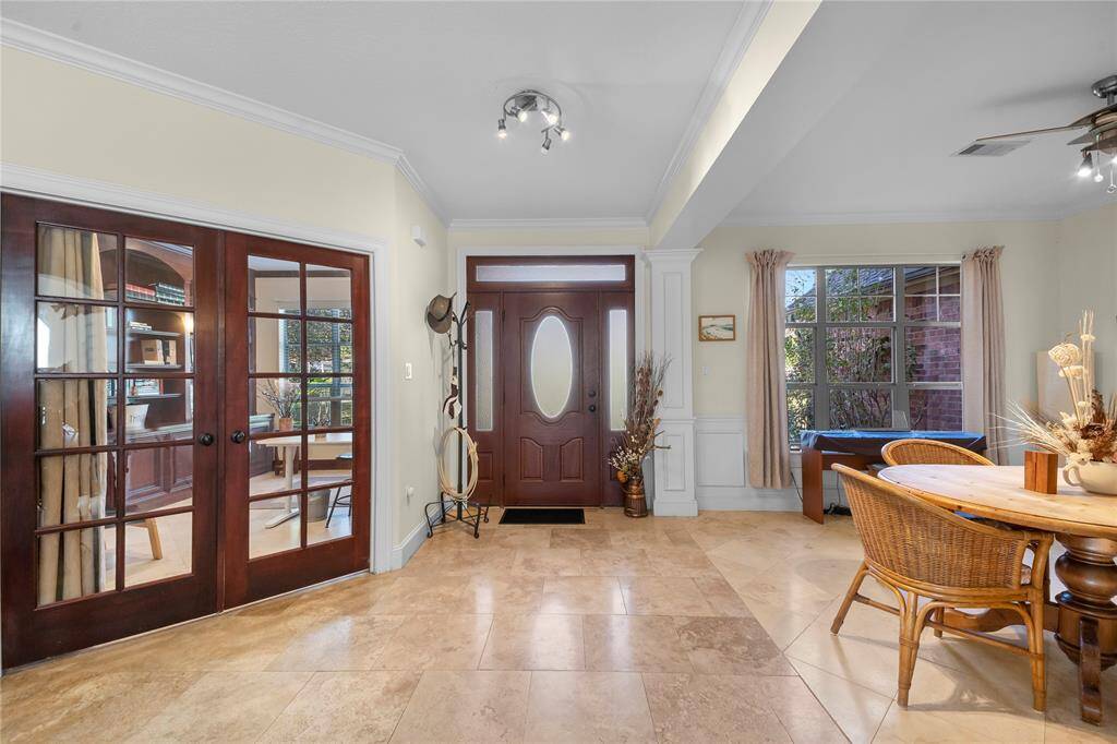 Family Room open up above-
