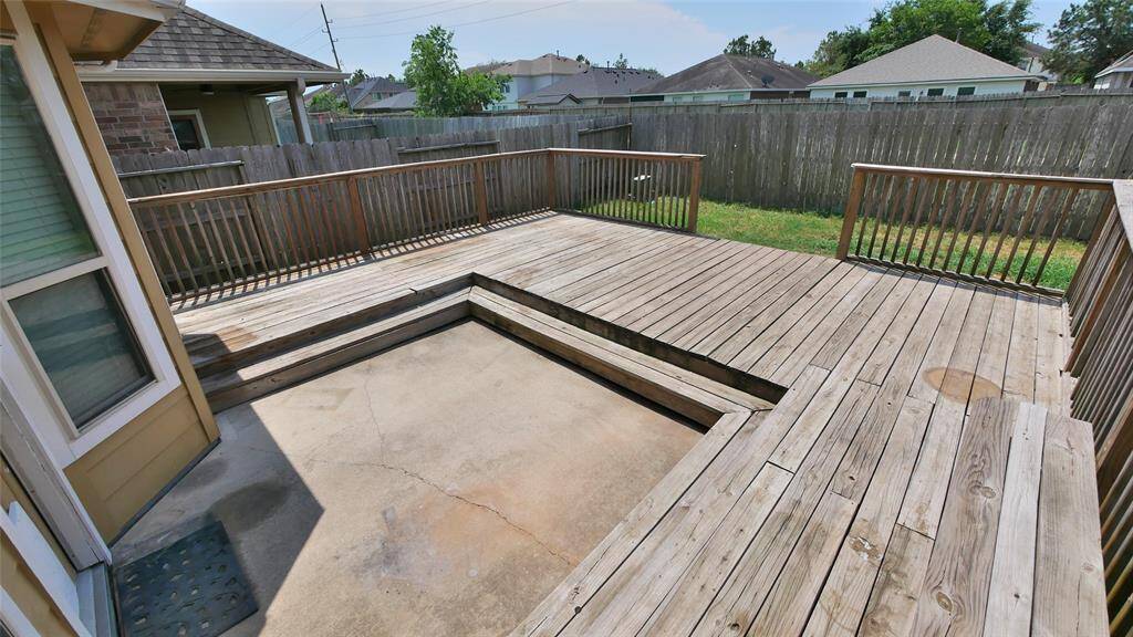 Backyard Patio Area