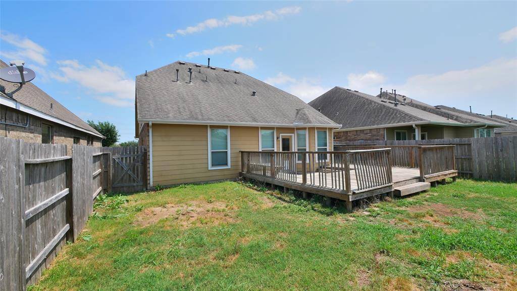 Backyard with Patio