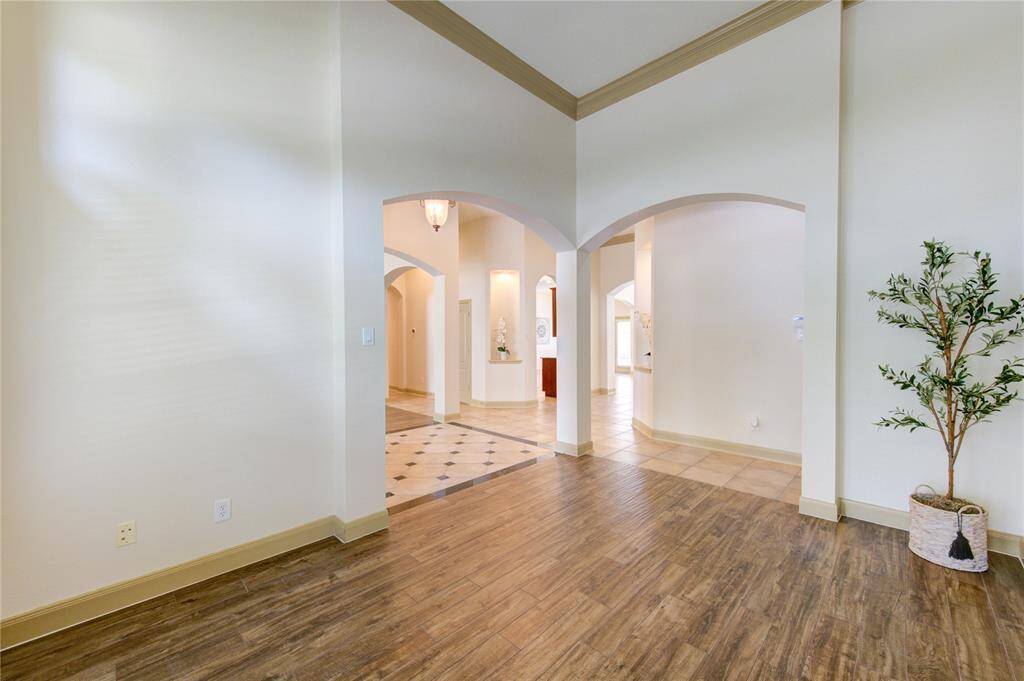 Spacious and bright formal living room.