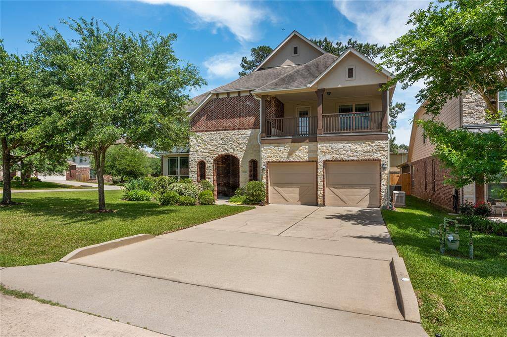 Picturesque front of this distinguished home.