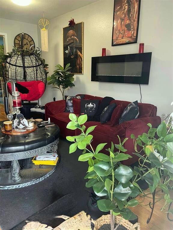 This is the living room area now.