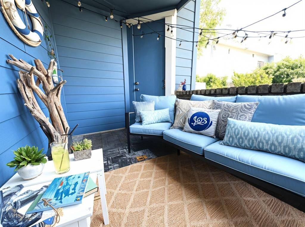 The patio area is the perfect spot to enjoy your morning coffee while taking in the serene view—a peaceful way to start your day.
