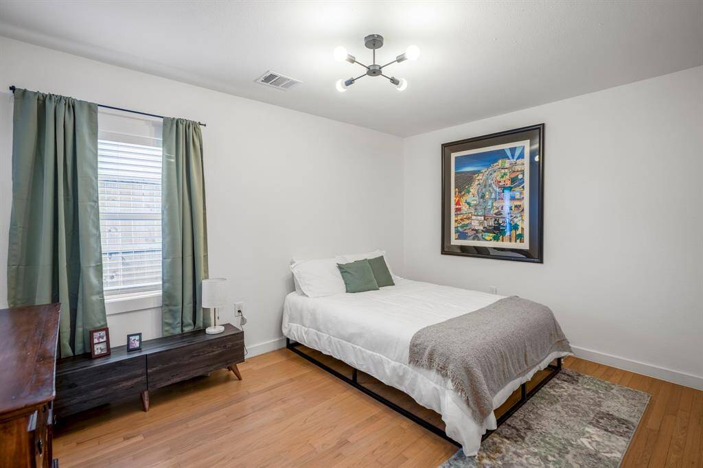 Another secondary bedroom. This one with a window overlooking the side yard.