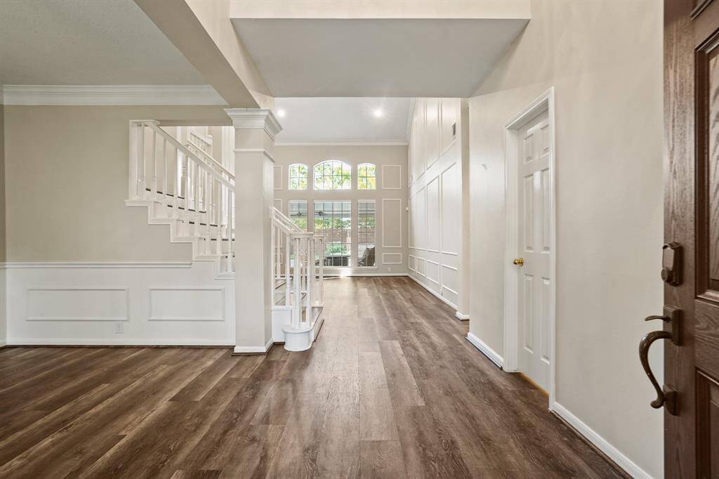 As you enter, you are instantly greeted by a grand extract and the beautiful formal dining.