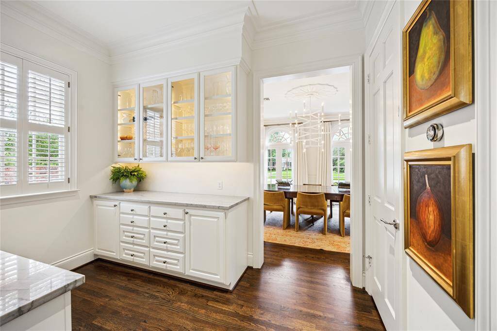 Included in the Butler's Pantry is a large walk in pantry.