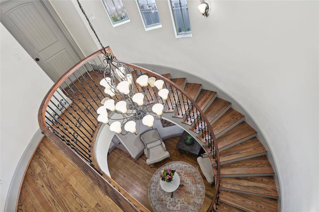 Stunning Staircase in second floor living!
