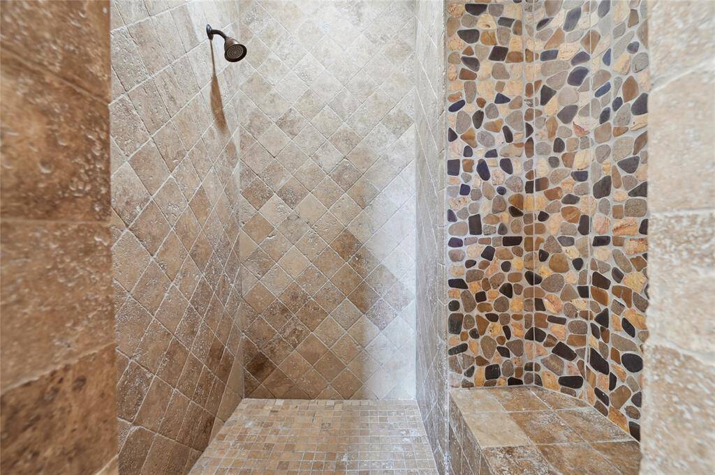 Incredible walk-in shower!