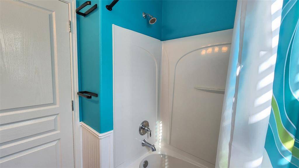 Hallway bathroom
