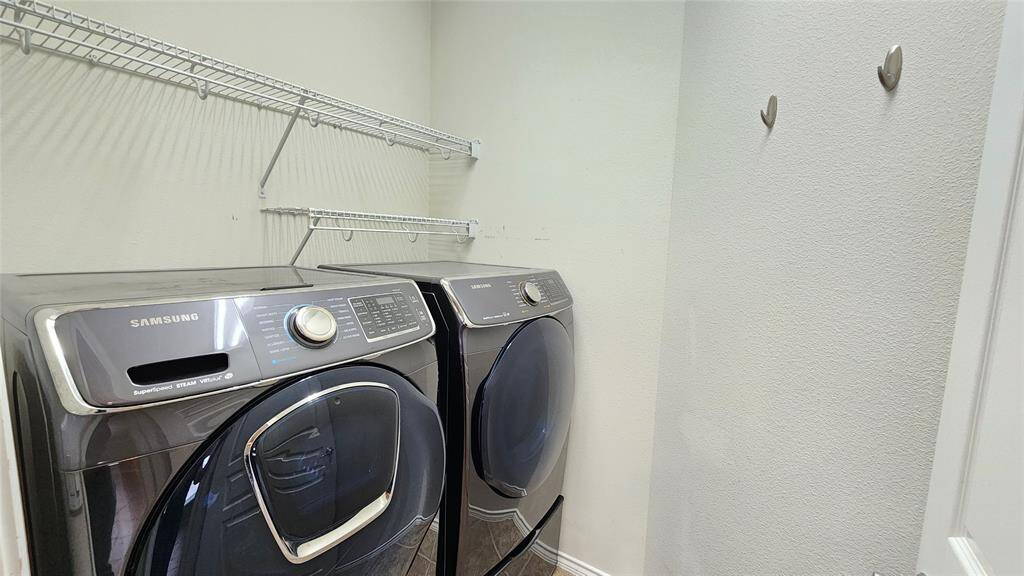 In-house laundry room