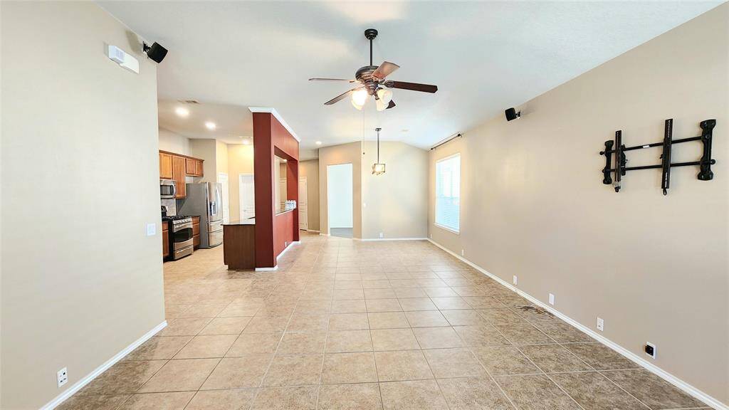 Family room to Dining room