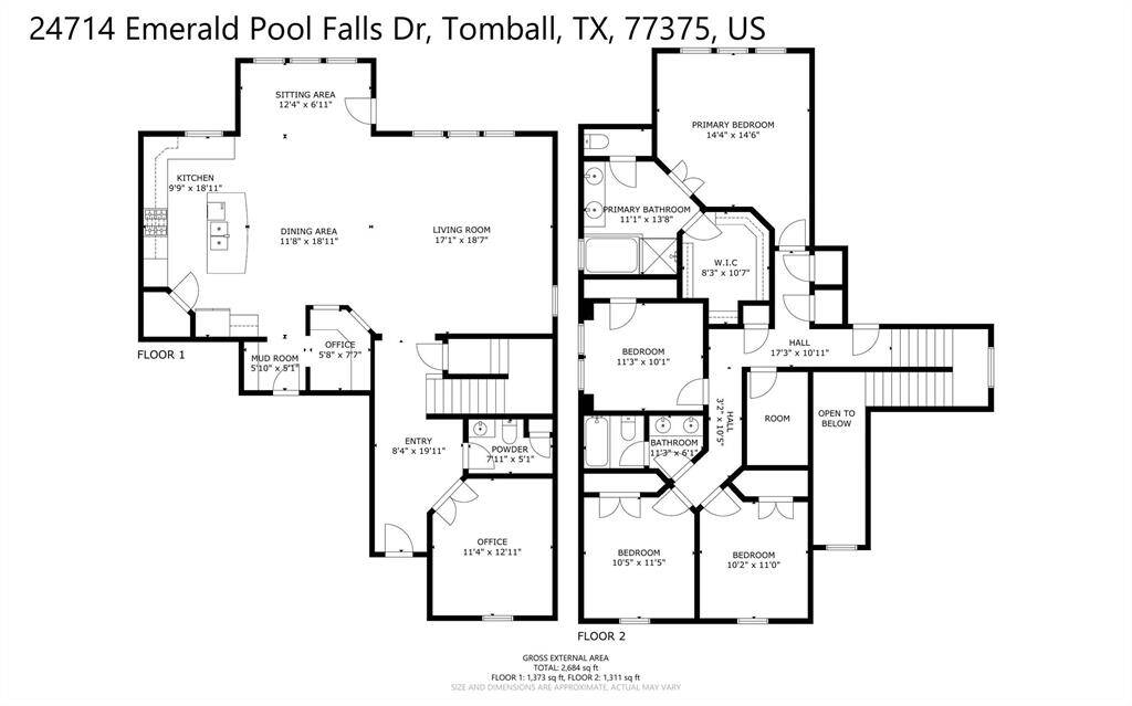 Floor plan.