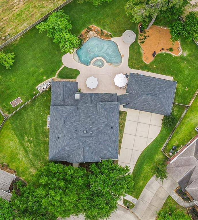 Aerial view of property.
