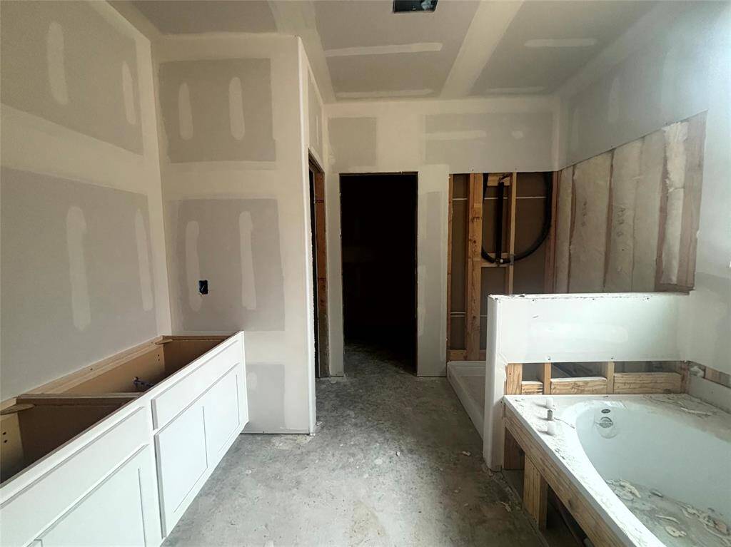 Actual progress of your home.
