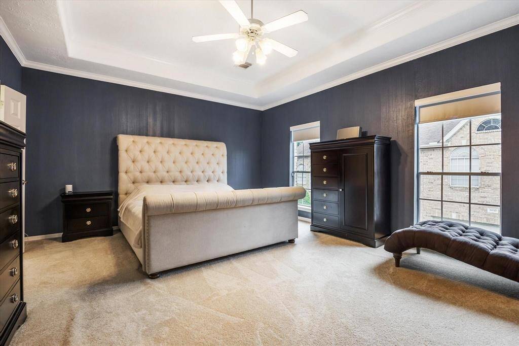 Versatile second-floor flex space—ideal as a game room, media area, home office, or additional lounge.