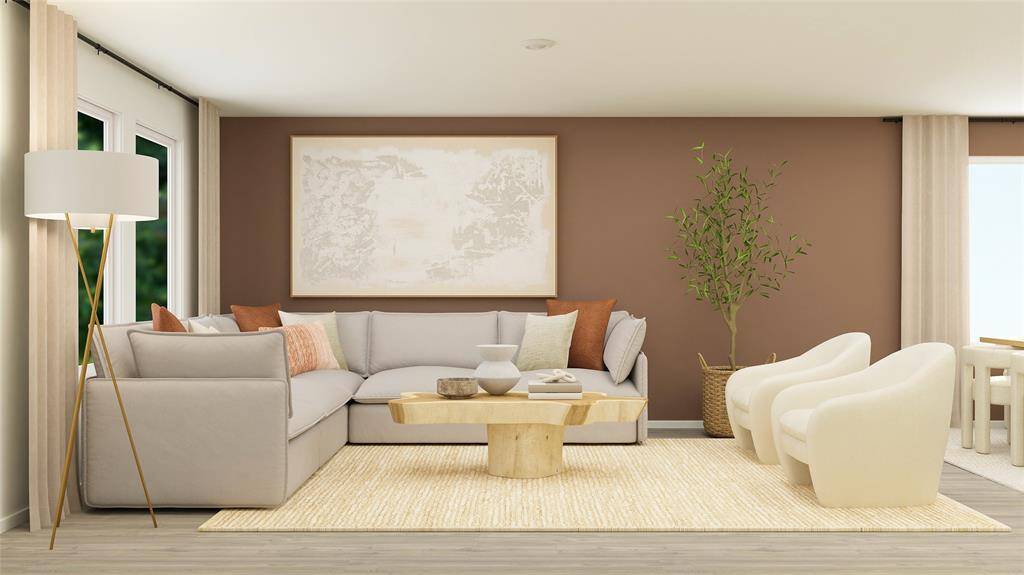Pics are not of actual home.  They are a representative of a home of the same floor plan