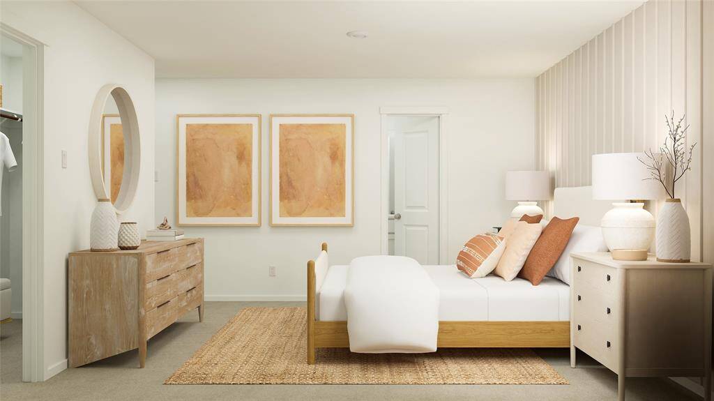 Pics are not of actual home.  They are a representative of a home of the same floor plan