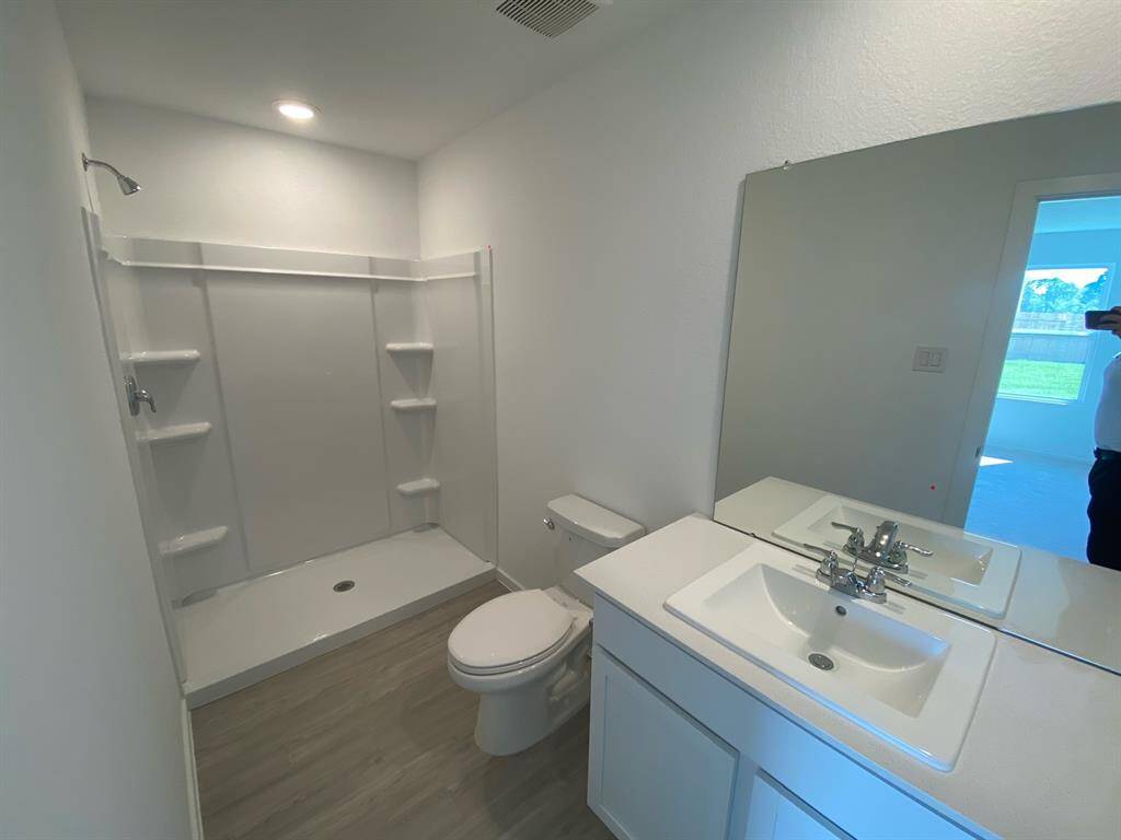 Pics are not of actual home.  They are a representative of a home of the same floor plan