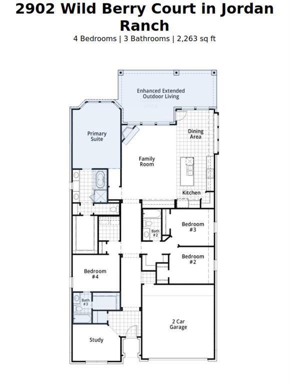 2902 Wild Berry Court - Floor Plan!