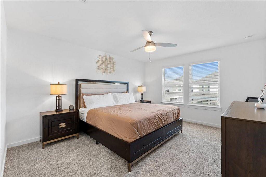 Primary Bedroom. Fully furnished.
