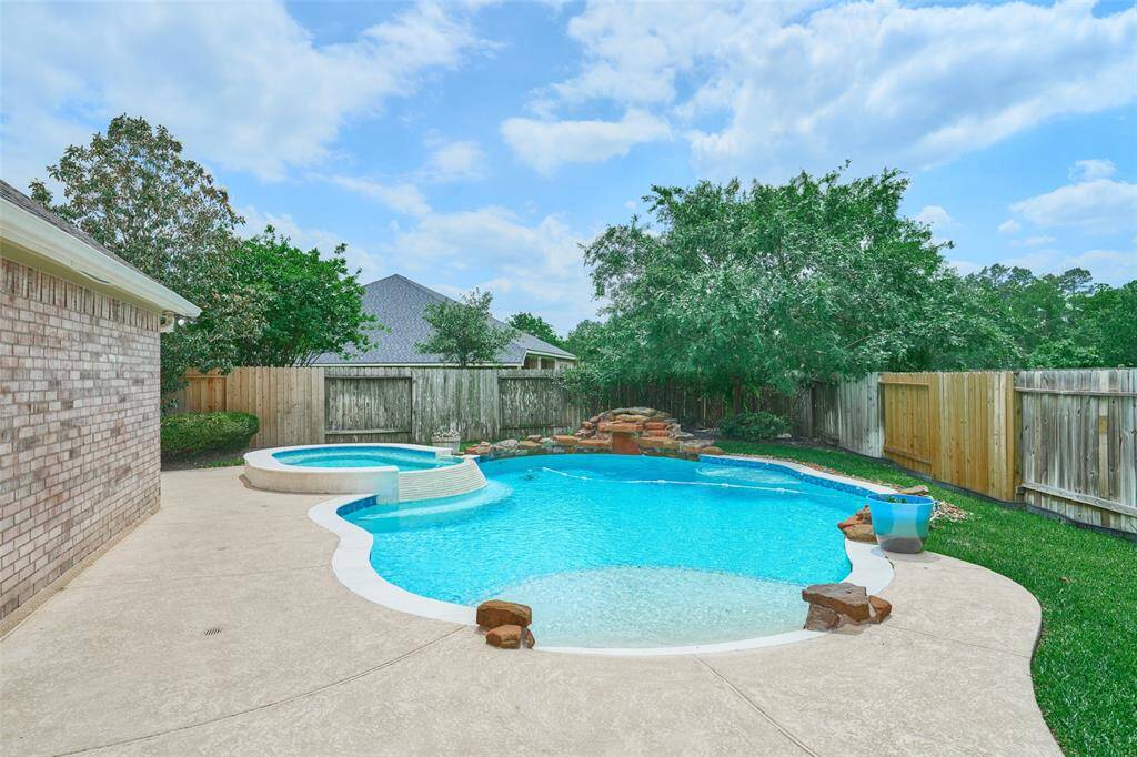 And there's a pool and spa too... This home truly has it ALL!