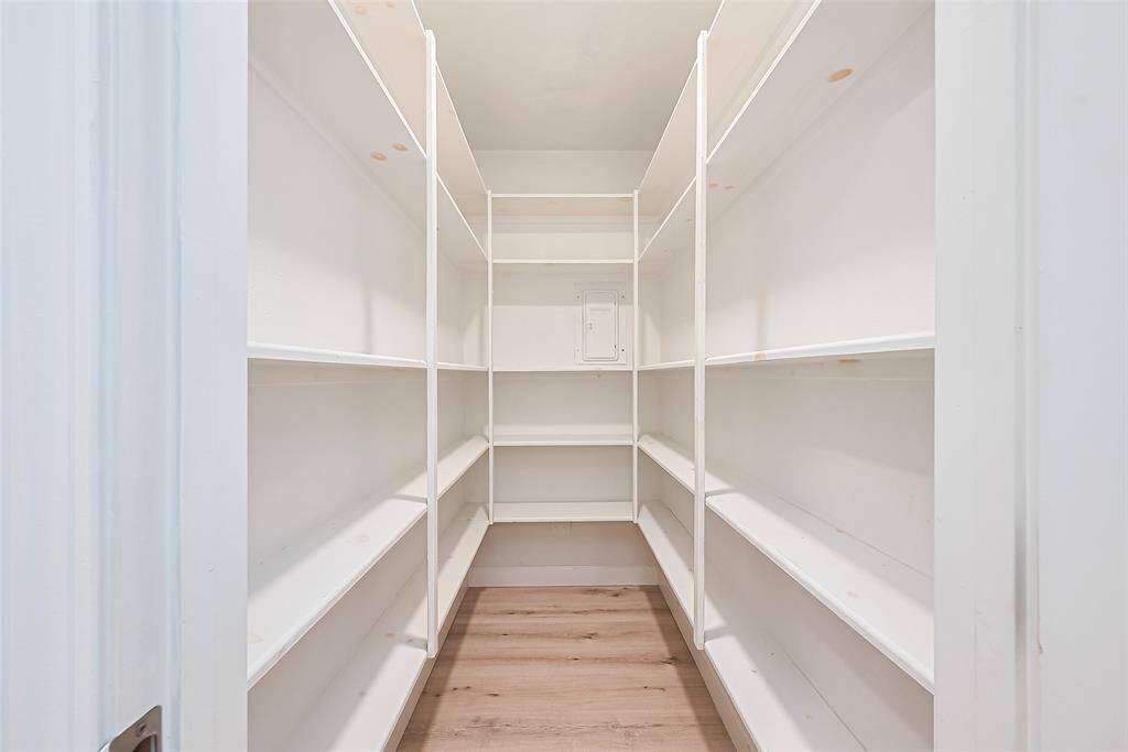 Large walk-in pantry