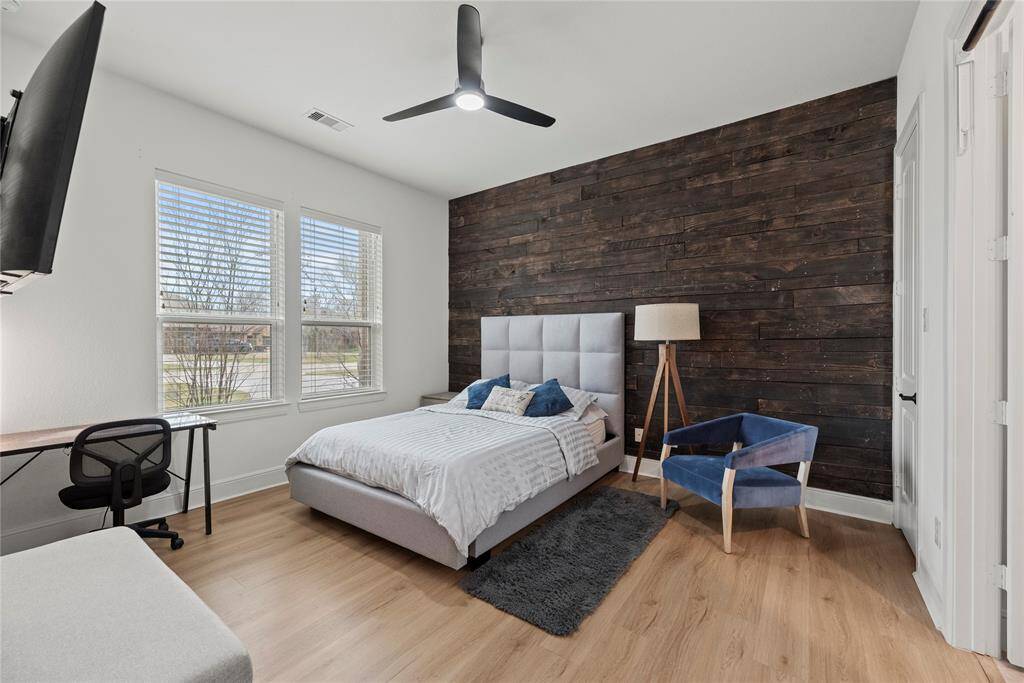 The second downstairs bedroom is also spacious and comfortable. This is a great in-law suite or private guest suite with its own private en-suite bath.