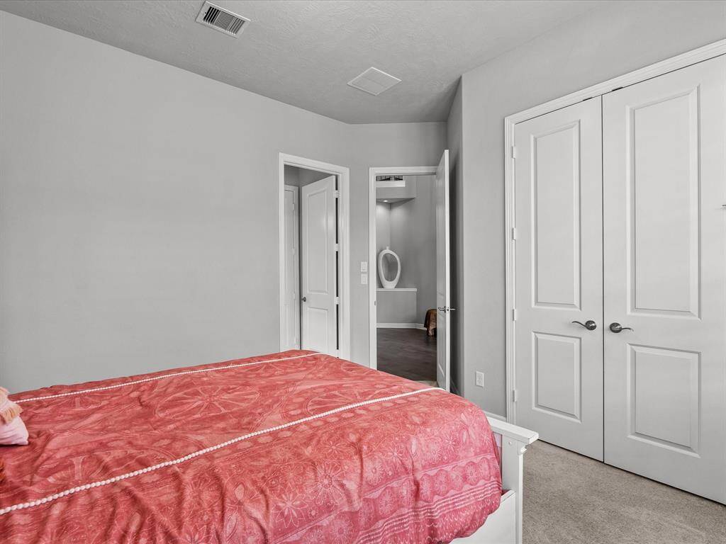 Downstairs bedroom 2 with a private bath