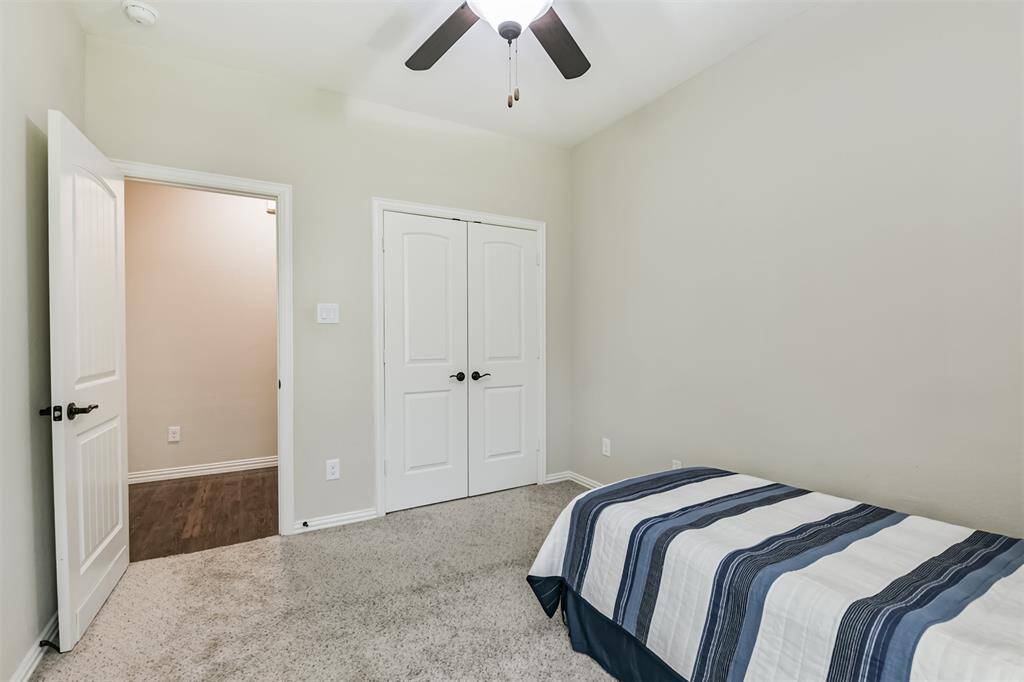 The first of 3 secondary bedrooms