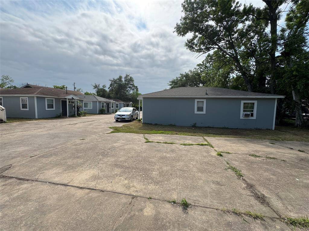 Another view of the parking area.