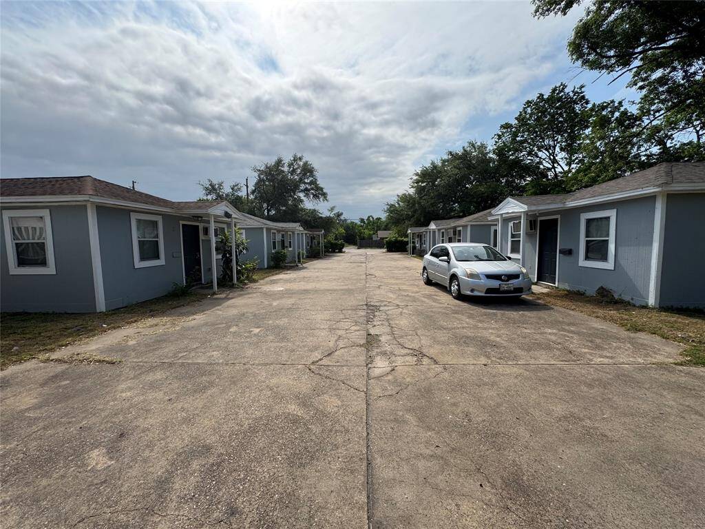 View from the end of the property.