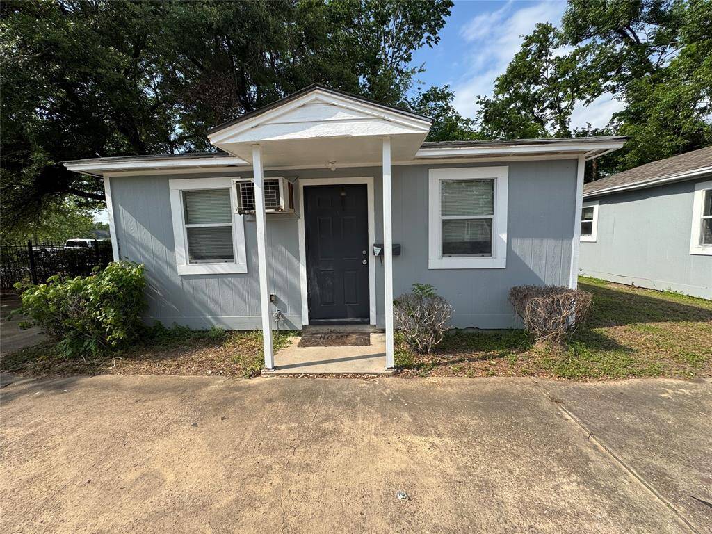 Unit (A) - 2 bedroom, 1 bathroom home.