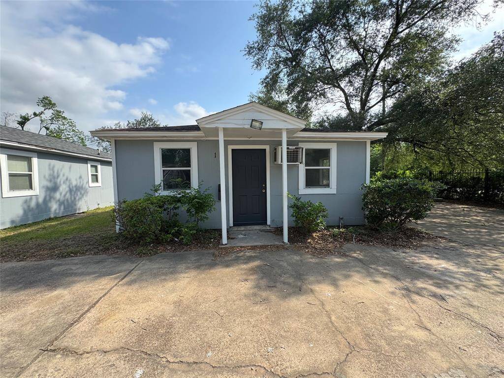 Unit (1) - 2 bedroom, 1 bathroom home.