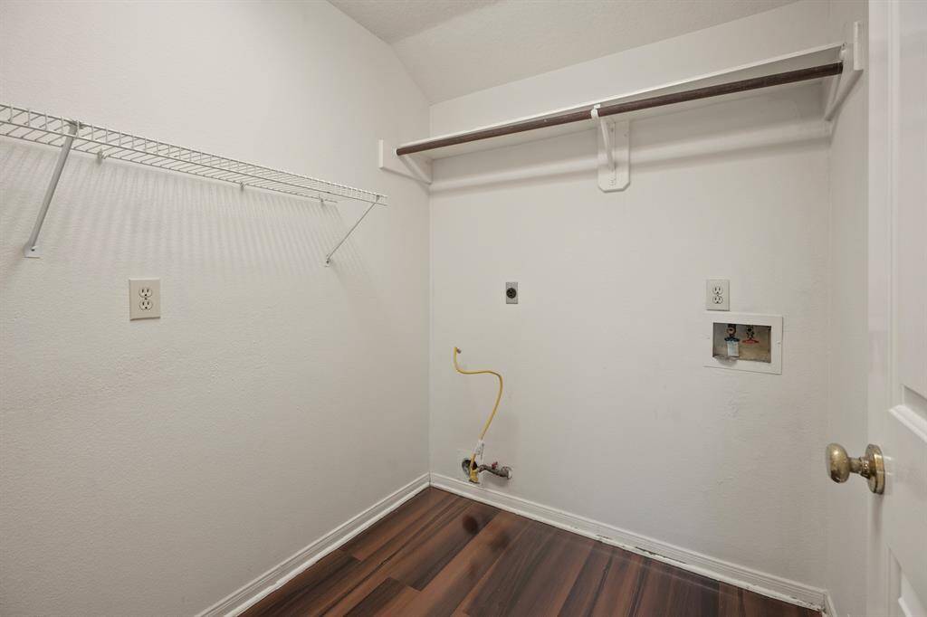 Utility room conveniently located on the same level as all the bedrooms.