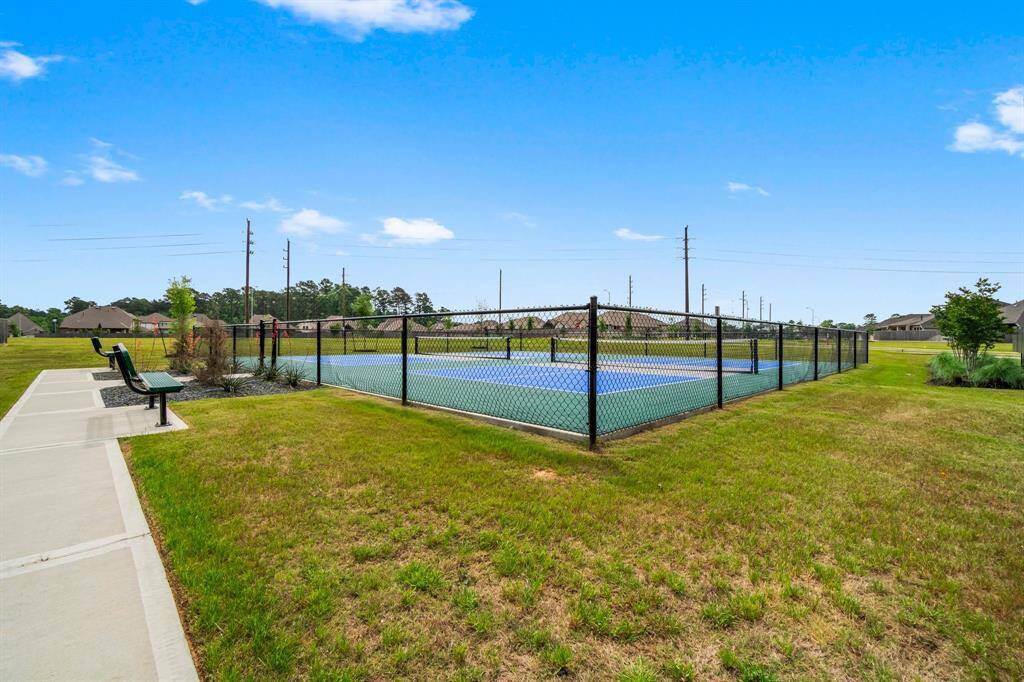 Pickle ball courts.