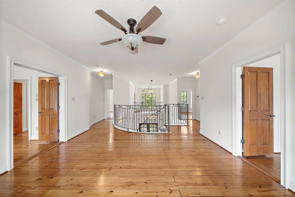 Upstairs Hallway could be used as TV area.