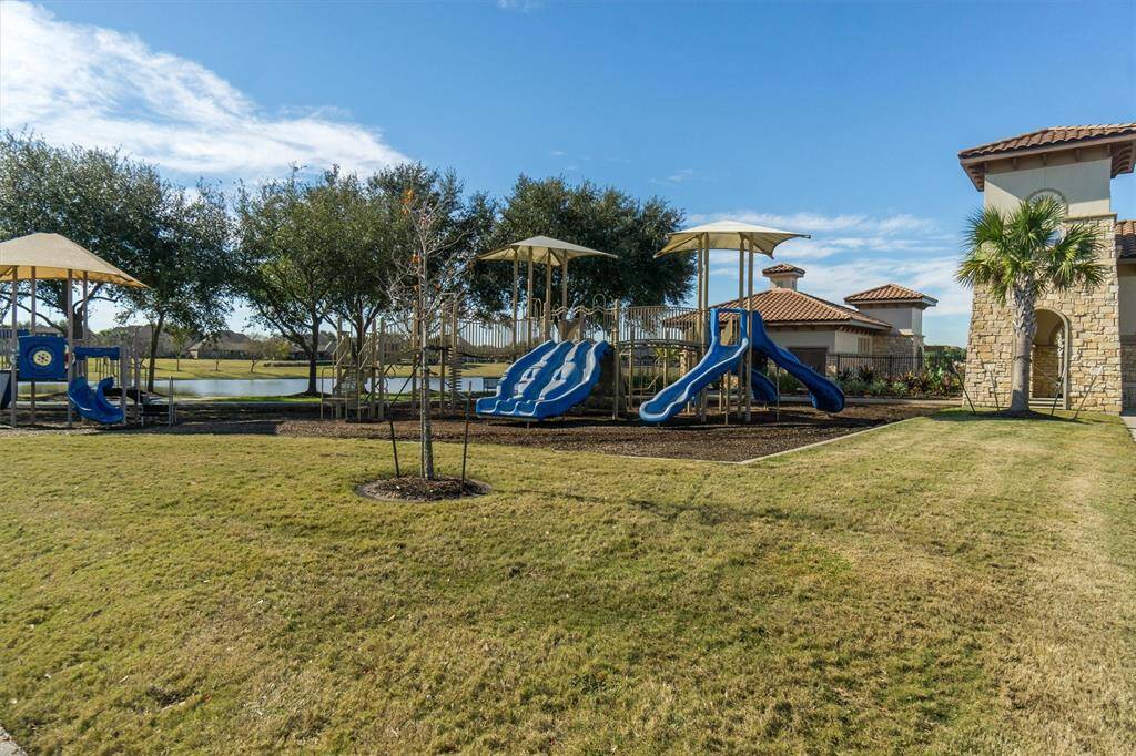 Playground available to Mar Bella residents, overlooking the lakes