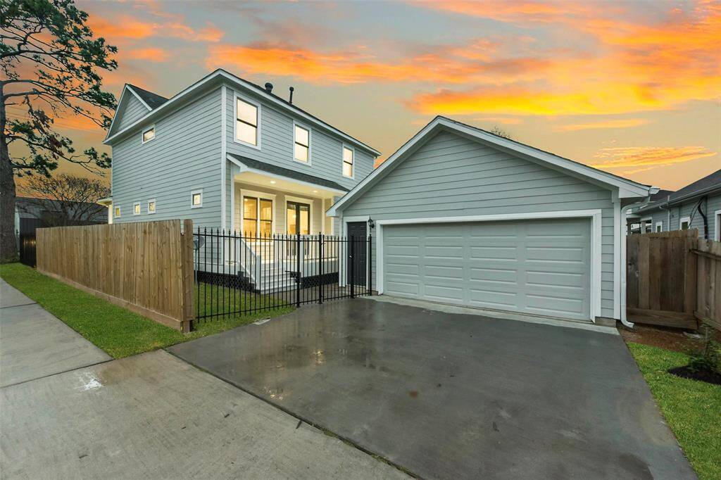 An oversized 2-car detached garage completes this gorgeous home.
