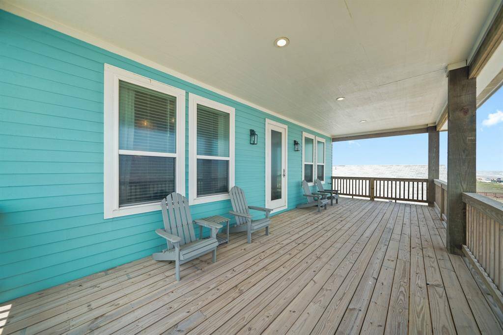 There is plenty of space for a sitting area for family and friends.