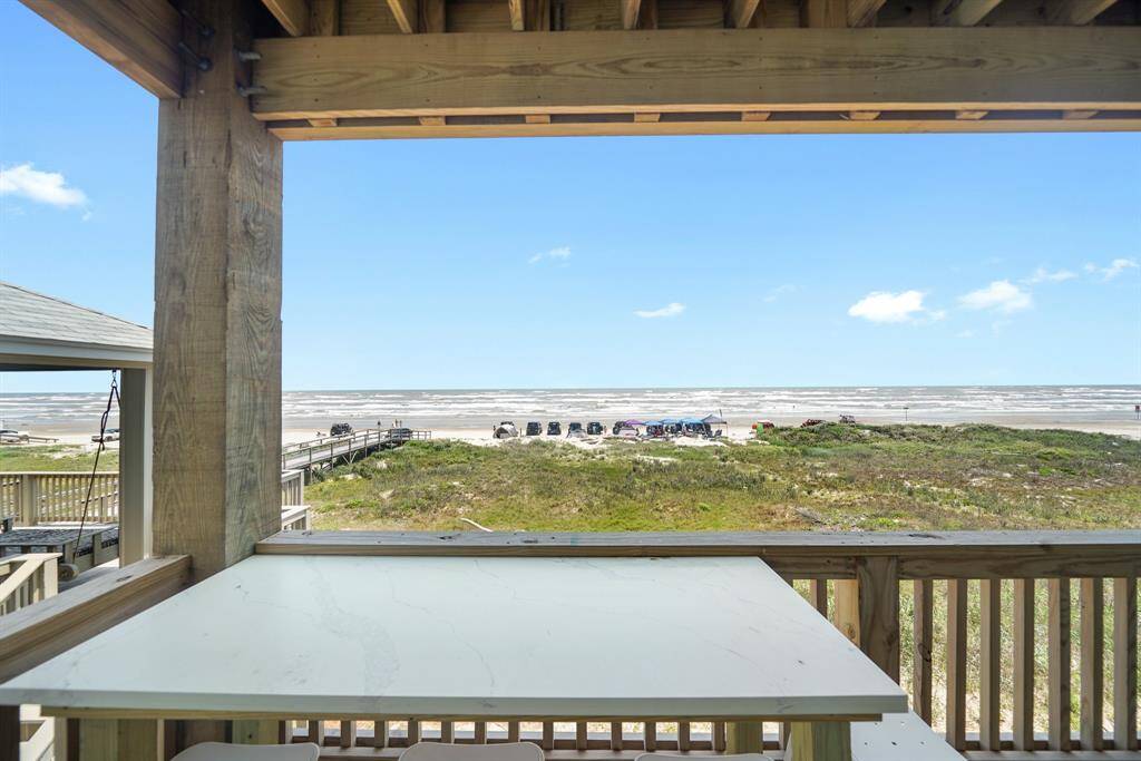 Enjoy the views while relaxing on the balcony.