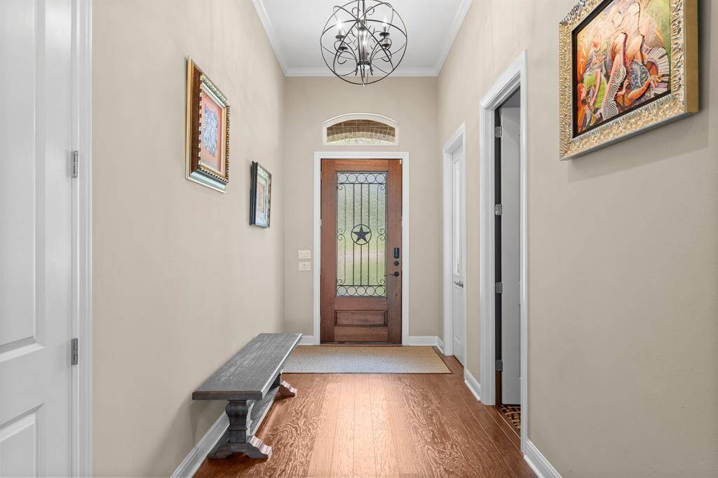 Entry Hall looking towards the front door