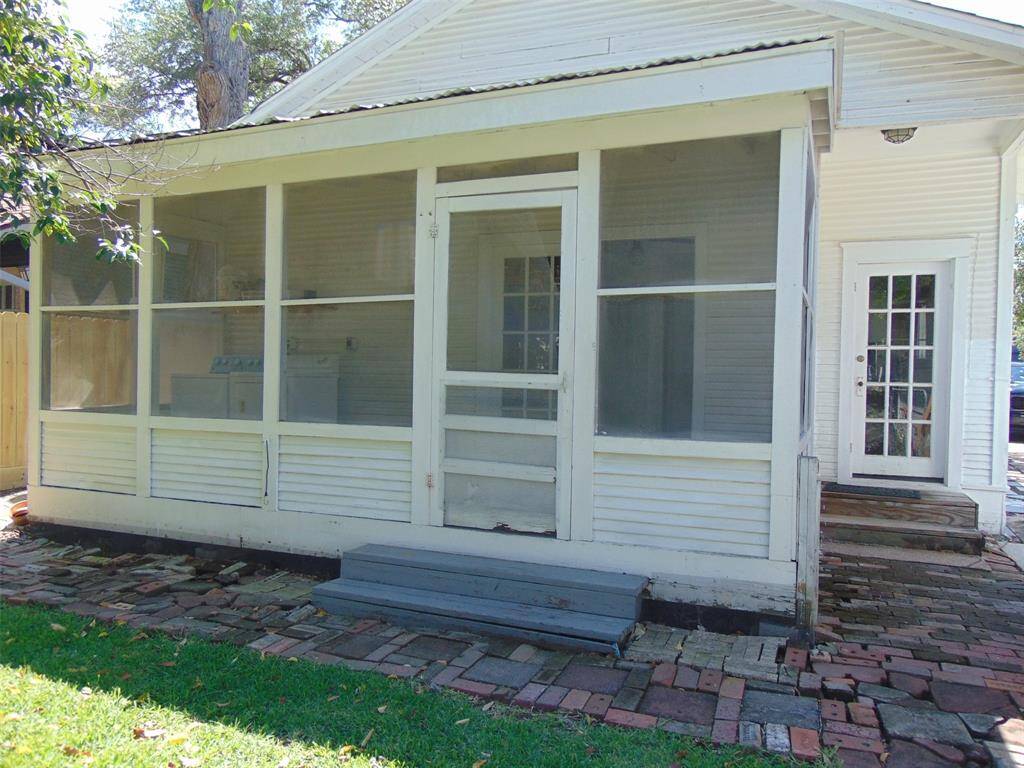 Extra back yard to add on or extend a patio