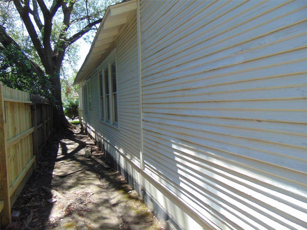 extra door leading to garage